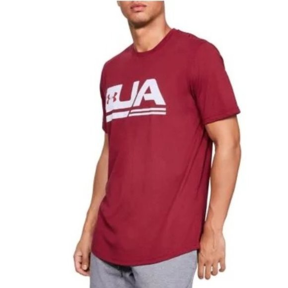 Under Armour Sportstyle Dropped-Hem Tshirt - Picture 1 of 5